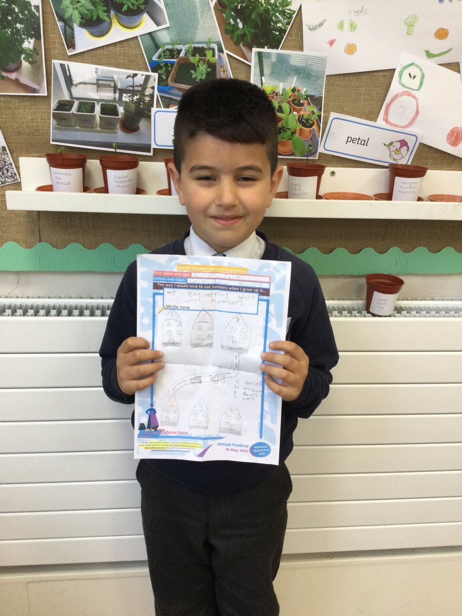 SmithdownPrimY1's tweet photo. Look at these fantastic Number Hero pictures for @Nat_Numeracy Day #NationalNumeracyDay #SchoolNumberHero https://t.co/yN2vx42L5U