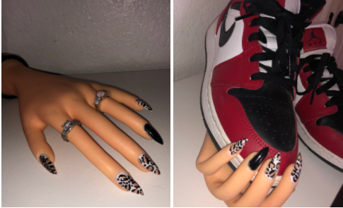 Congratulations Kaneisha! -Blue Ribbon in Flat Nail Art @ the SkillsUSA Texas state competition