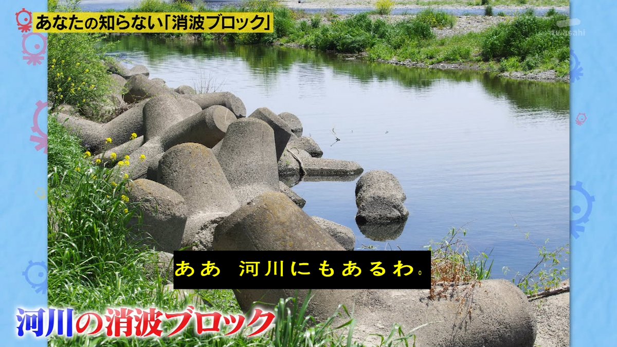 テトラポッドだけじゃない 国内本格導入60周年記念 消波ブロックビンゴ 実は100種類以上ある消波ブロックを大調査 タモリ俱楽部 Togetter