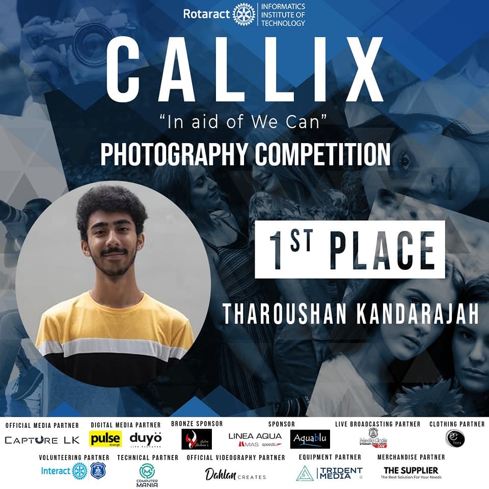 IITRotaract's tweet photo. Congratulations goes out to the WINNERS of CALLIX, a portrait photography competition like never seen before organized by the Rotaract Club of IIT
#Rotaract #Rotaract3220 #StriveAsOne #RACIIT #PublicRelations #CALLIX #PortraitPhotography #Photography #Competition #Congratulations https://t.co/e2d7SjSet2