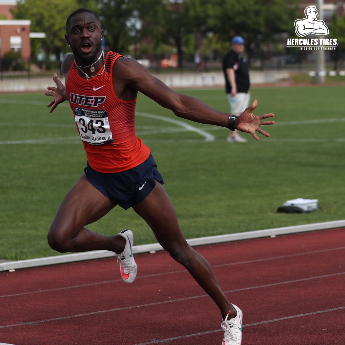 💪 @herculestires 𝙋𝙍𝙀𝙎𝙀𝙉𝙏𝙎  the 𝗦𝗧𝗥𝗢𝗡𝗚 Performance of the week ⤵️

UTEPTrack’s @keemhurdles won 3🥇 @ the CUSA Championships. Broke CUSA’s 21year old record in the 400m H (49.82), PR’d the 110m H (13.73), ran 4x100 (40.03)🏃🏿‍♂️💨

#RideOnOurStrength ✖️ #PicksUp

📸: MT