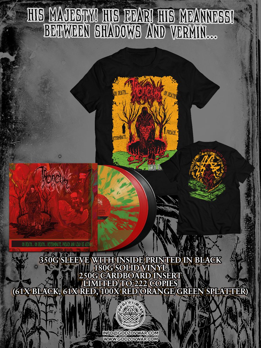 GodzOvWar's tweet photo. Throneum '๐โ ๐ท๐๐๐กโโ.โ.โ. ๐โ ๐ท๐๐๐กโโ.โ.โ. ' 12''LP & T-shirt.
๐๐ฎ๐ฒ ๐๐ญ: https://t.co/obqWA3roZt
๐๐ข๐ฌ๐ญ๐๐ง:
YouTube: https://t.co/ppPSr1QYac
Bandcamp: https://t.co/9AbbQemB2v
#throneum #merchandise #vinyl #vinylrecords #deathmetal #deathblackmetal #blackdeath https://t.co/f37jj0sTEN