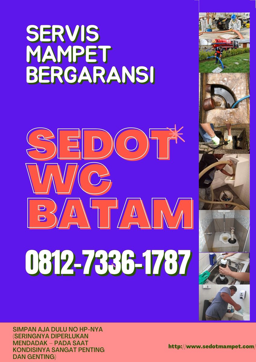 +62 812-7336-1787 Sedot Jamban Batam BUKA Tiap Hari

fotogadisdesa.blogspot.com/2021/05/62-812…

#SungaiPanas #SeiPanas #SeiJodoh #SungaiJodoh #Nagoya #Sagulung #Batam #Barelang #Bengkong #Baloi #Punggur #Nongsa #Tiban #Sekupang #BatamCenter #PalestinaMenang #BukaBrankasAOTD  #DaruratGantiPresiden