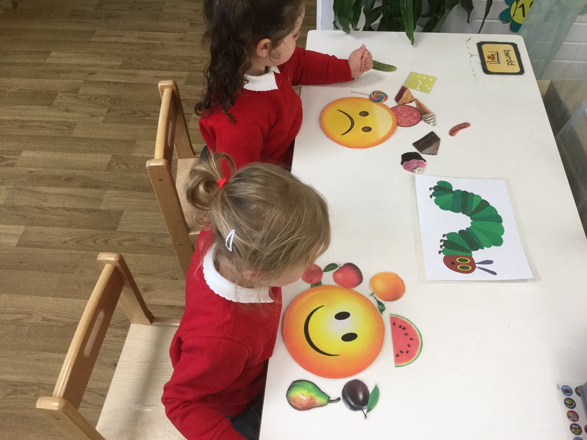 Malpas_Park's tweet photo. Today, Nursery enjoyed the βVery Hungry Caterpillarβ story and then played a sorting food game, talking about healthy and unhealthy choices as well as βtoo muchβ! #MPPSNURSERY #MPPSHEC https://t.co/MhMHLhX31Q