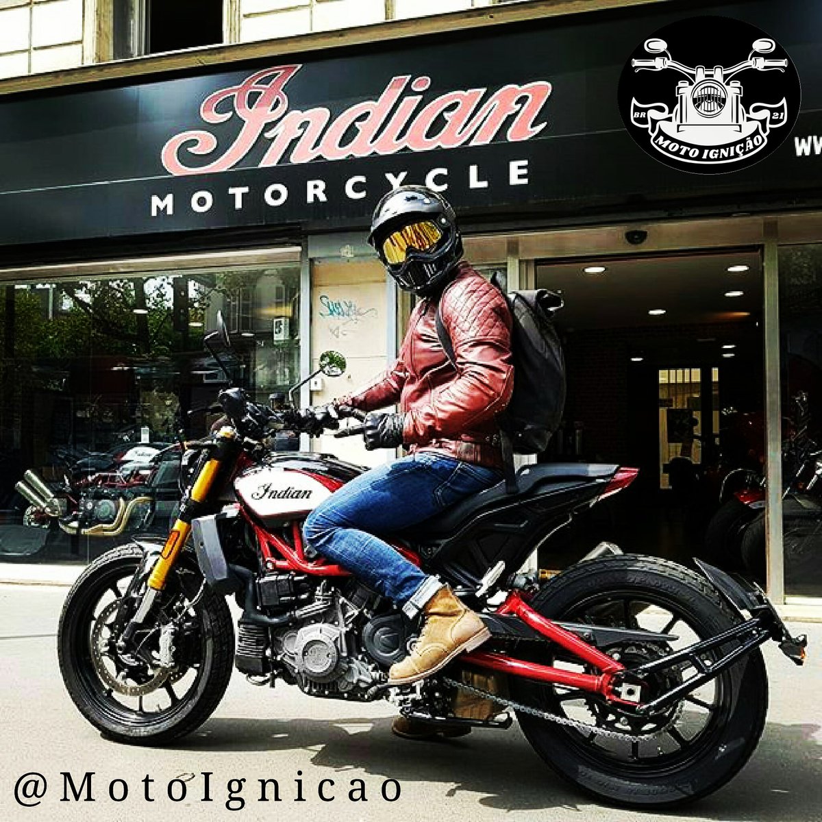 MotoIgnicao's tweet photo. Indian FTR #1200cc Motorcycle 2022. #MotoIgnição #Indian #indianmotorcycle #moto #motos #MotoIgnicao #ducati #ducatimonster #bmw #honda #yamaha #duasrodas #MotorCycle #suzuki #ninja #bike #harleydavidson #ktm #triumph #prf #estrada #bikes #bikespeed #sportbike #motogp https://t.co/NlSEMpA8UK