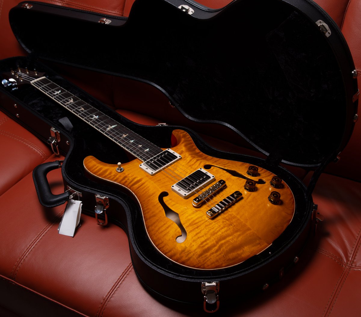 SunriseGuitars's tweet photo. New from PRS is the McCarty 594 Hollowbody II McCarty Sunburst Nickel Package. 58/15 LT pickups ensure that this guitar is clear and musical while dual volume and push/pull tone controls offer plenty of versatility: https://t.co/3qJEPKl6Oj https://t.co/zGZWbeUAao