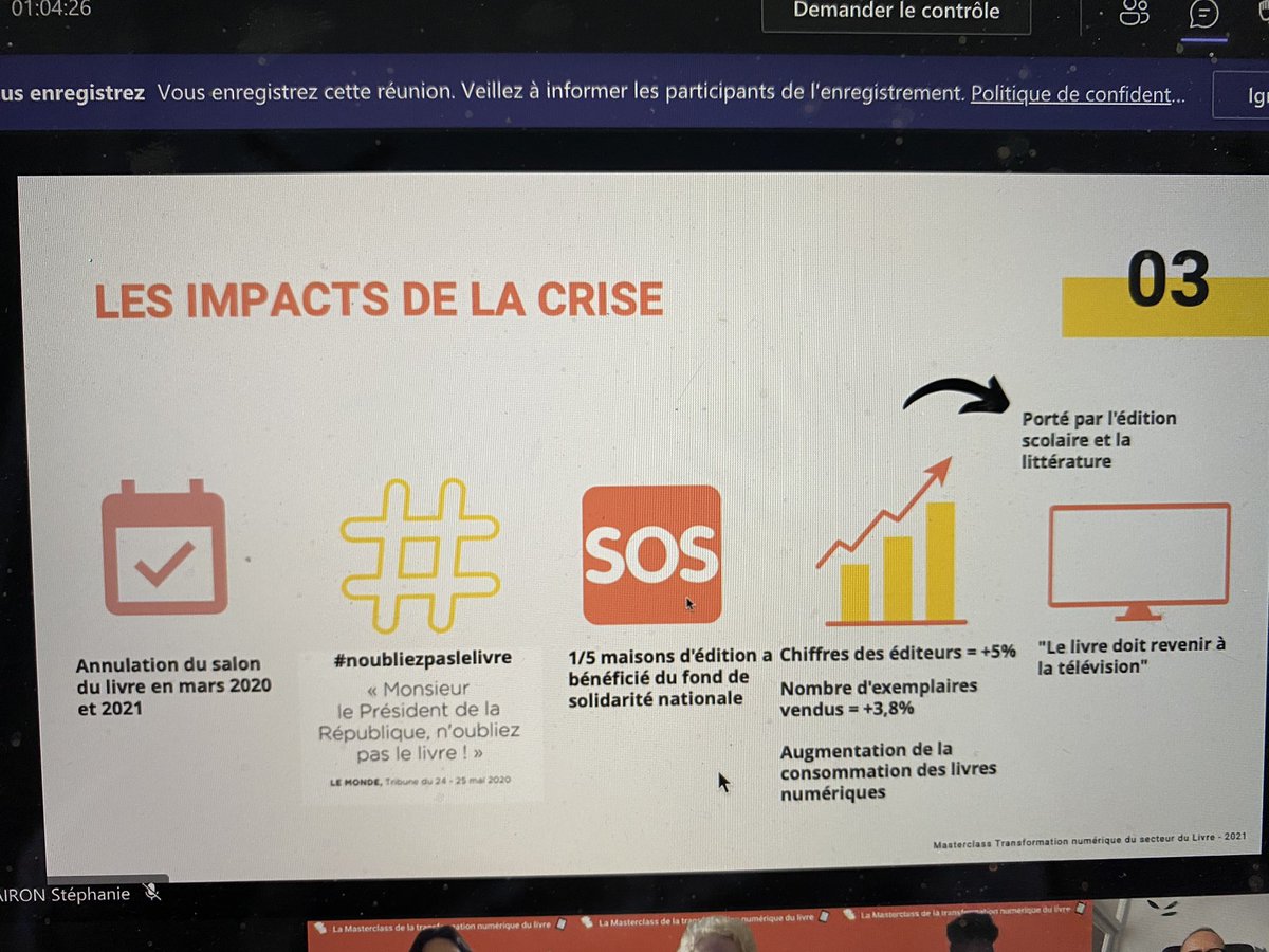 #bibliotech quid du #Livre pendant #Covid ? #masterclass #mbadmb #TransfoNum #BiblioTech