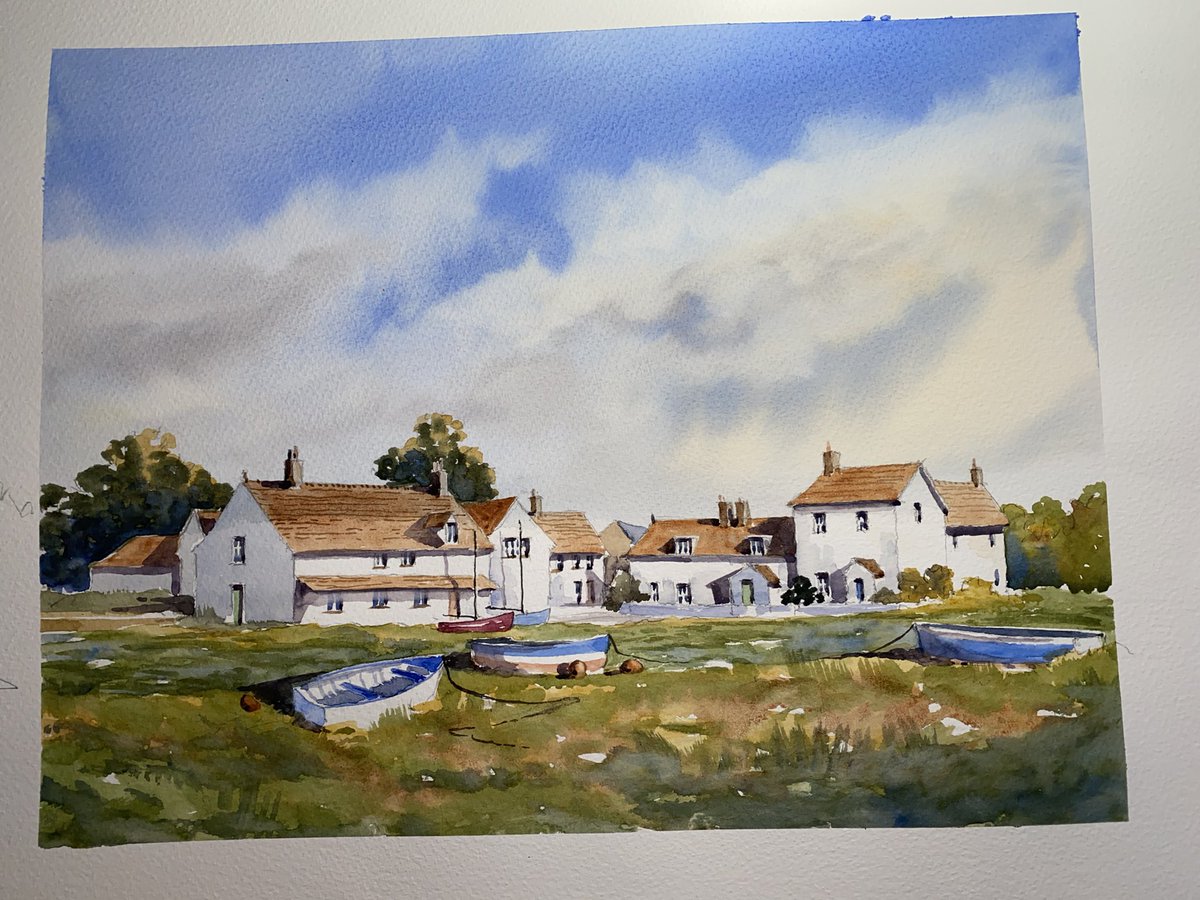 Job done <a href="/DalerRowney/">Daler-Rowney</a> #Watercolour charlesevansart.com
