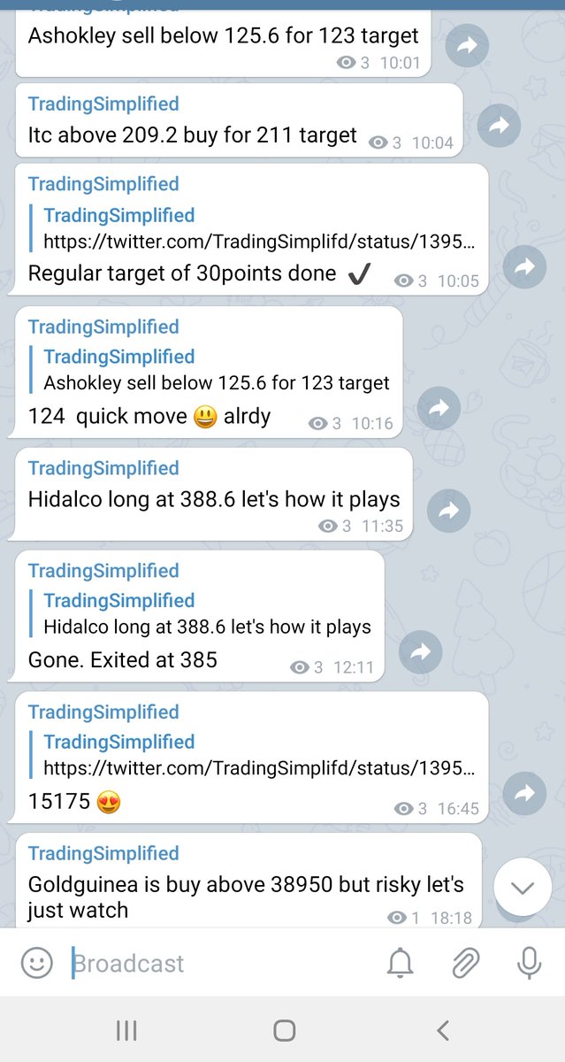 TradingSimplifd's tweet image. #StockMarket today views