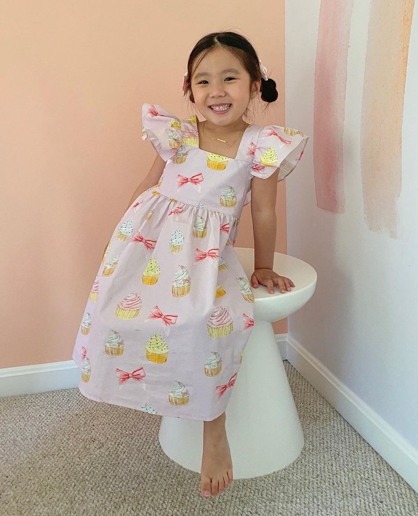 Childrensalon's tweet photo. We can’t get over how cute Maddie looks in her pretty #Patachou dress! 

If you’ve got a sweet tooth like us, follow the link to shop this little look 🍬 https://t.co/KBsyjdppt3

#DressedbyCS https://t.co/yBq7gqB3ov