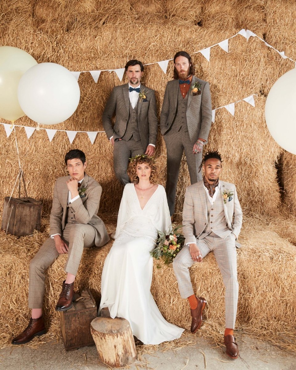 JadoreModelsUK's tweet photo. Wedding Goals 💒 CHLOE &amp; ISAAC for @suitdirectuk #SuitDirectWedding⁠ #FamilyBoard⁠

See more of Chloe and Isaac here: https://t.co/BT6JM9idgc

#SuitDirect #WeddingInspiration #Wedding #Tailoring #Groomtobe #Tweedsuits #RusticWedding https://t.co/IjCy2mmGb2