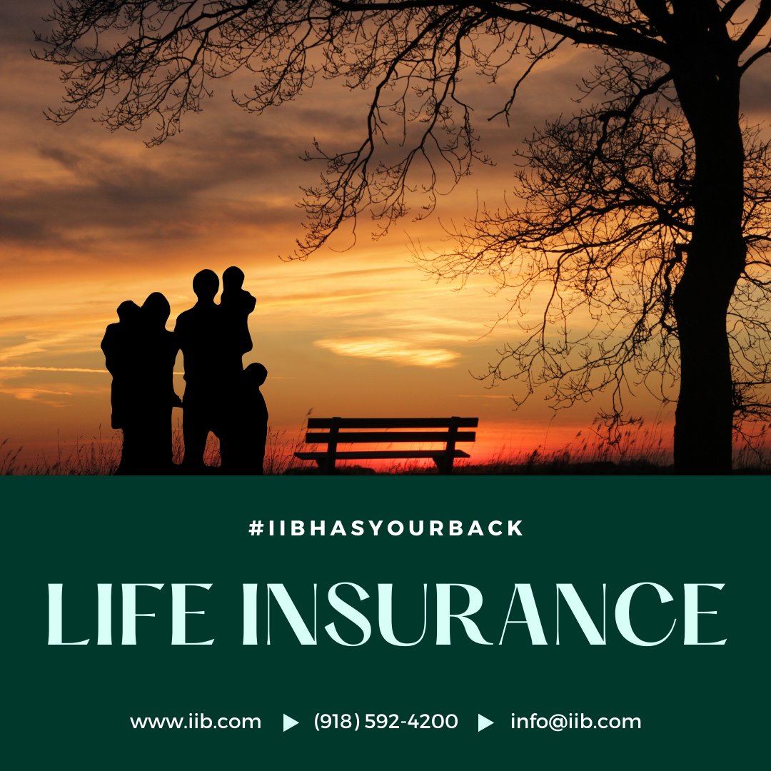 Life insurance can help offer your loved ones financial peace of mind. We can help you in this process. Contact us today for more information about IIB! #Life #LifeInsurance #Family #Protection #Finances #PeaceOfMind #IIB