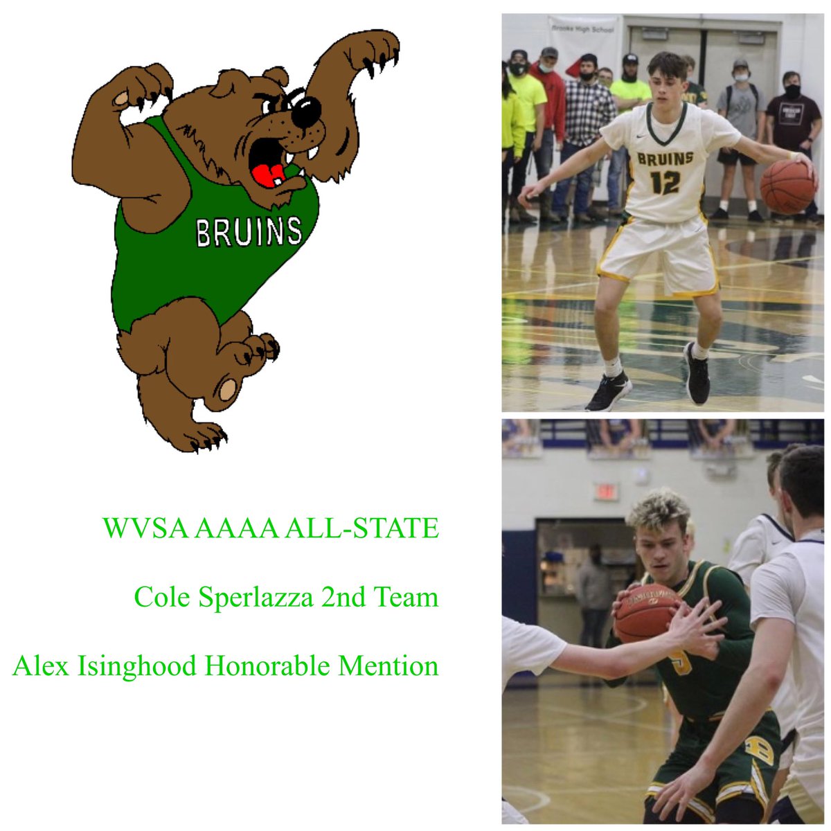brooke_boys's tweet photo. Congrats Cole and Alex! Both deserve 1st team and will keep grinding and get that next year! Go Bruins! https://t.co/Ac4tBYvwPB