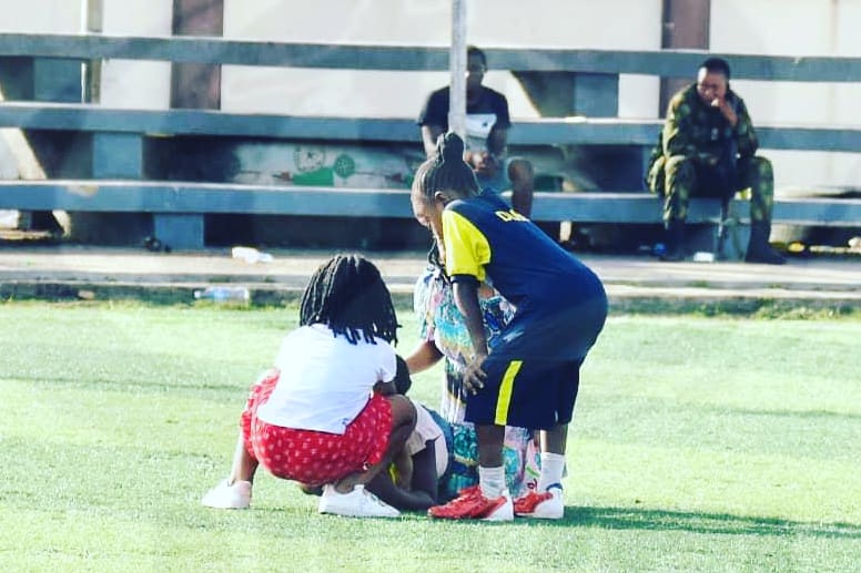 f8ballersafrica's tweet image. Our 5 year old DIVINE GAMBO at the @thenwfl (Nigerian Women Football League's) #ShowYourOtherSideChallenge #NWFLEvolve event.

WE ° ARE ° CHAMPIONS ⚽🏆