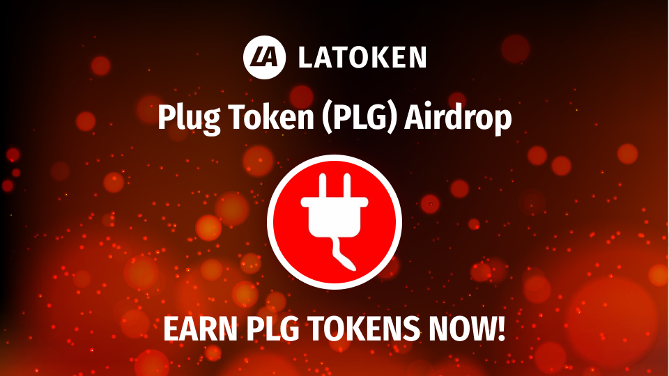 Plug Token is a decentralized network that allows anyone to invoice a payment for which the recipient can pay in a secure way.

Earn a share of 800K PLG tokens in the airdrop on LATOKEN. 💰

The participation link is in our profile ⬆️