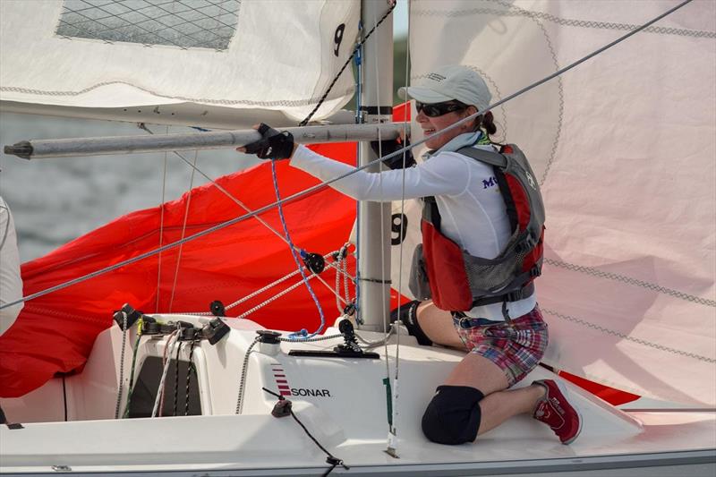 SailWorldNews's tweet photo. Top sailors converge on New York Yacht Club Harbour Court for Women's 2v2 Team Race - @NYYC_org https://t.co/t6O7VcB3yw https://t.co/Zw34Uli61O