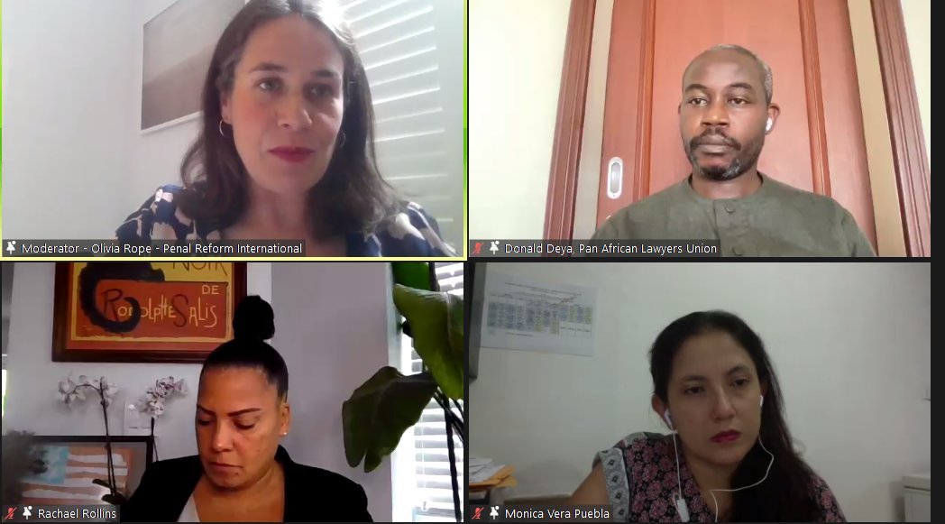 Naomi Burke-Shyne (@naomisbs) on Twitter photo .<a href="/LiviRope/">Olivia Rope</a> <a href="/PenalReformInt/">Penal Reform International (PRI)</a> - the evidence shows the petty offences are driving over-incarceration and having a significant negative impact on the most vulnerable in society.
⭐️Incredible panellists ⭐️<a href="/LawyersofAfrica/">PALU</a> <a href="/rollins4da/">Rachael Rollins</a> .<a href="/LiviRope/">Olivia Rope</a> <a href="/PenalReformInt/">Penal Reform International (PRI)</a> - the evidence shows the petty offences are driving over-incarceration and having a significant negative impact on the most vulnerable in society.
⭐️Incredible panellists ⭐️<a href="/LawyersofAfrica/">PALU</a> <a href="/rollins4da/">Rachael Rollins</a>