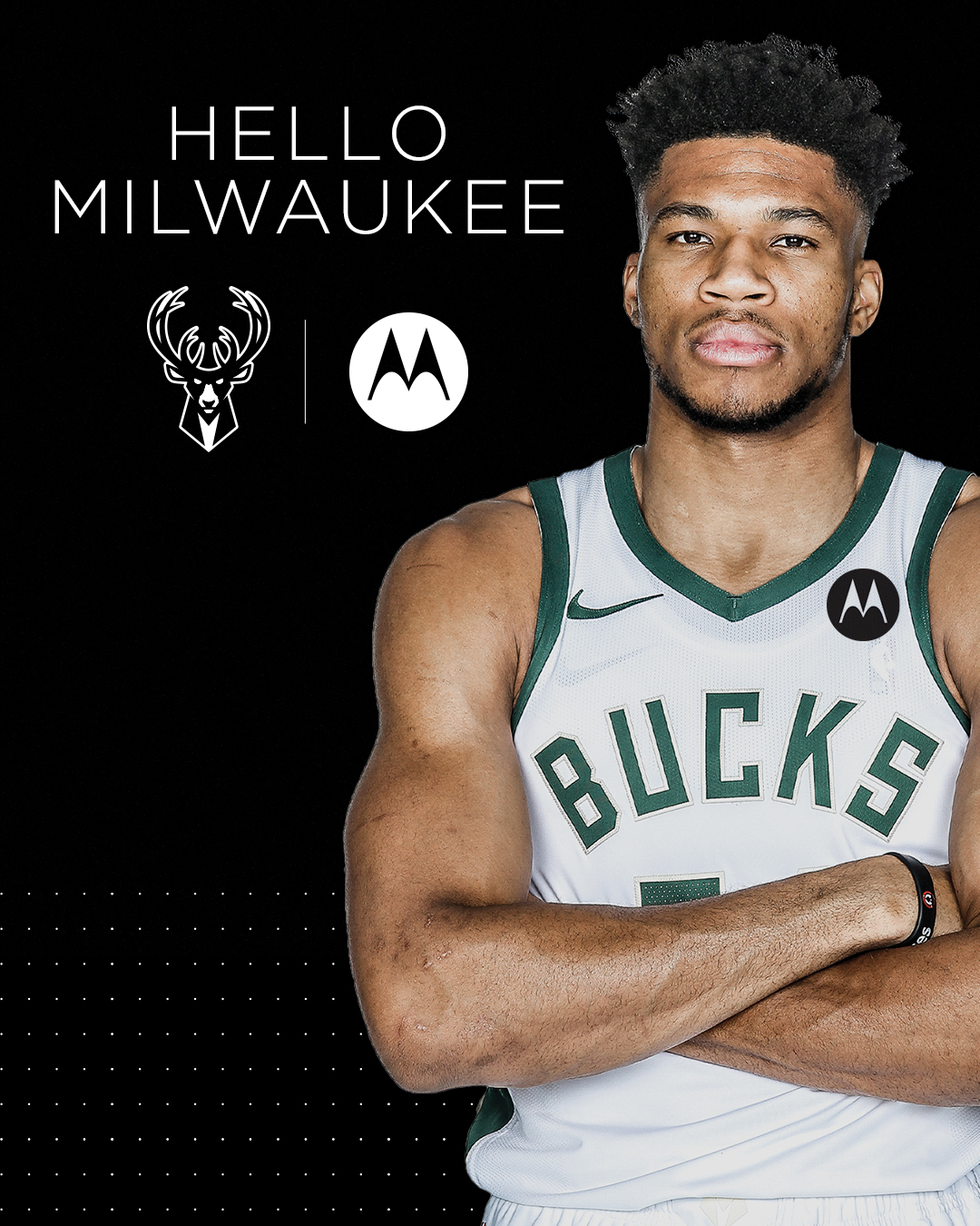 Milwaukee Bucks on Twitter "Bucks Name Motorola as Official Jersey