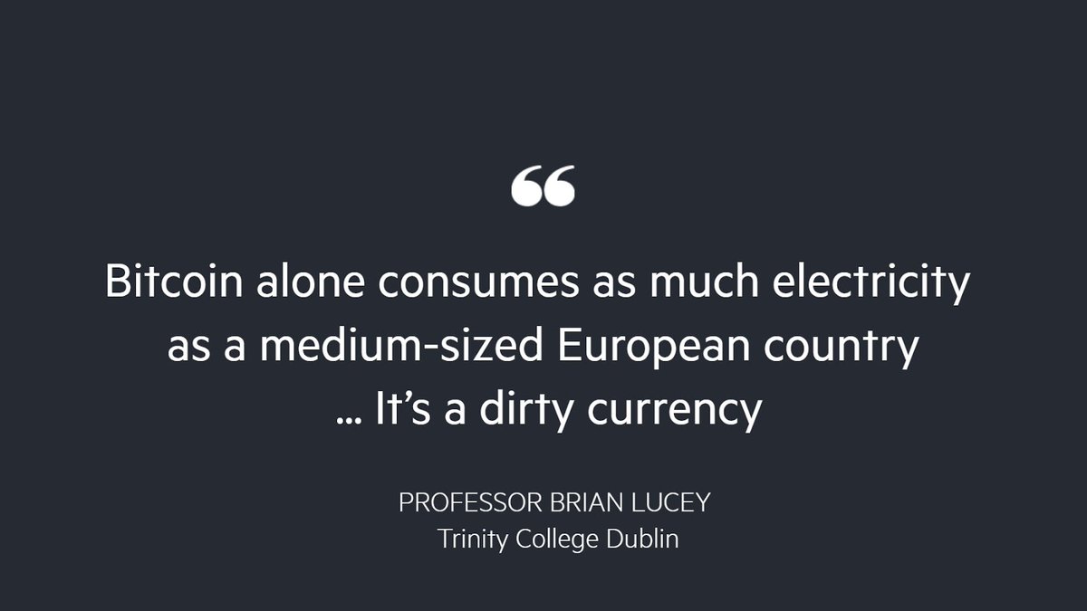 About 65% of crypto mining comes from China, where coal makes up about 60%  of the energy mix. There is, however, space for disagreement on these  statistics. Off-grid mining is also difficult