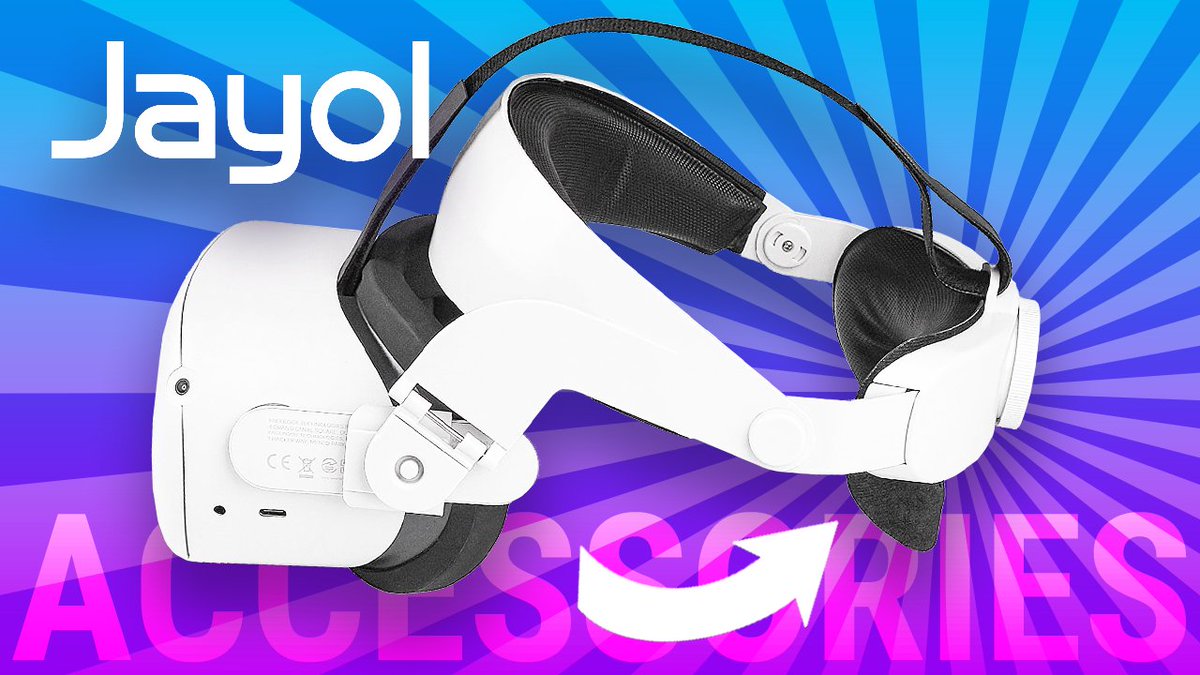 OQPlay's tweet photo. Jayol Alternative Halo Strap for #Oculus Quest 2 #Review | Two Halo Straps Compared - https://t.co/ARiUDy0qNX #Amazon #Comfort #HaloStrap #Quest2 #Video #VR https://t.co/hjxs1havNj