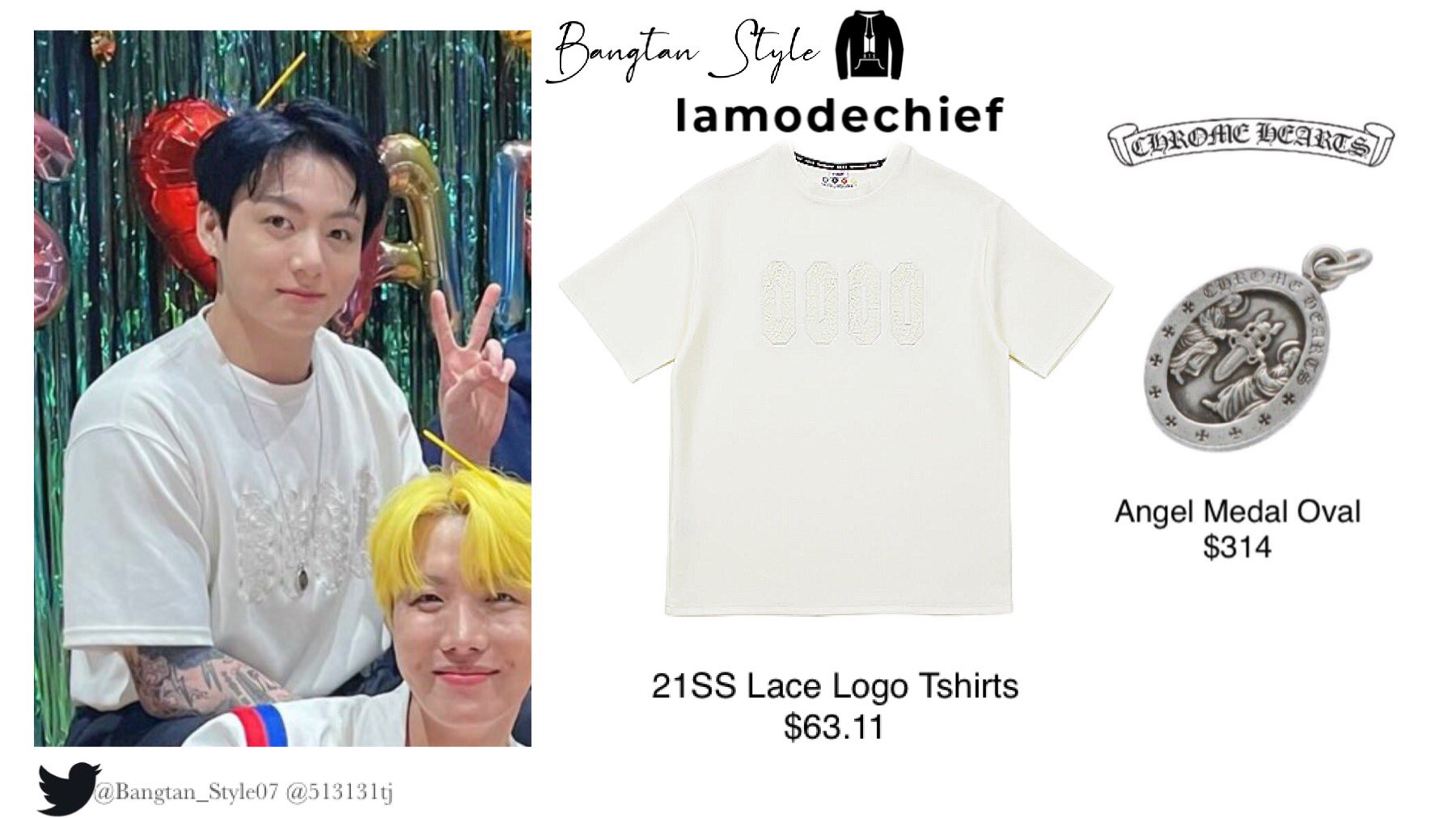 BTS ジョングク ラモードチーフ Tシャツ