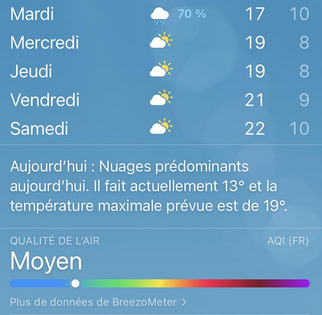 LesExpertsduMac's tweet photo. #Apple : bientôt sur votre #iPhone la polution de votre ville en direct : https://t.co/F0AFqrkkeU