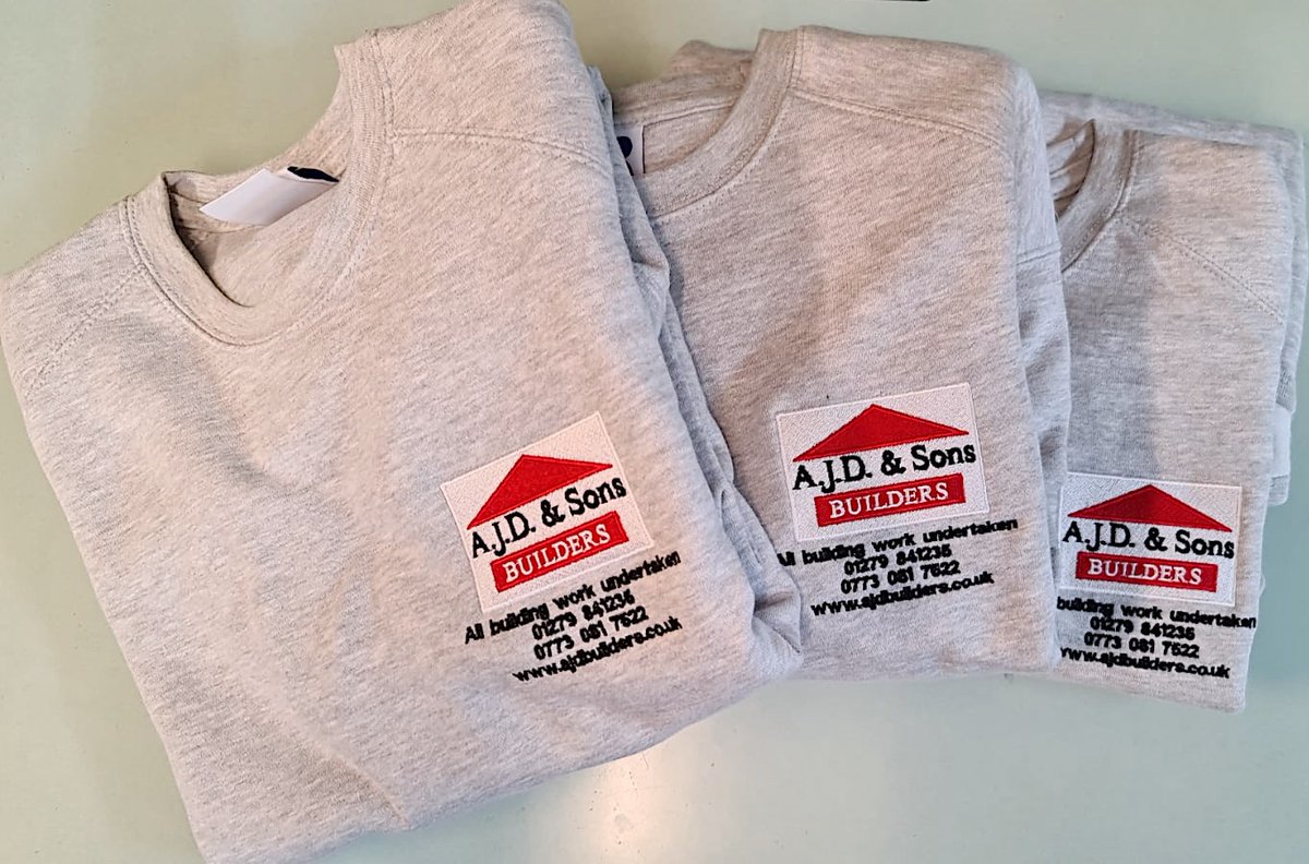 Grey marl makes for the perfect background colour for any logo to stand out 🤩  #workwear #builders #bishopsstortford #essexbusiness #hertsbusiness