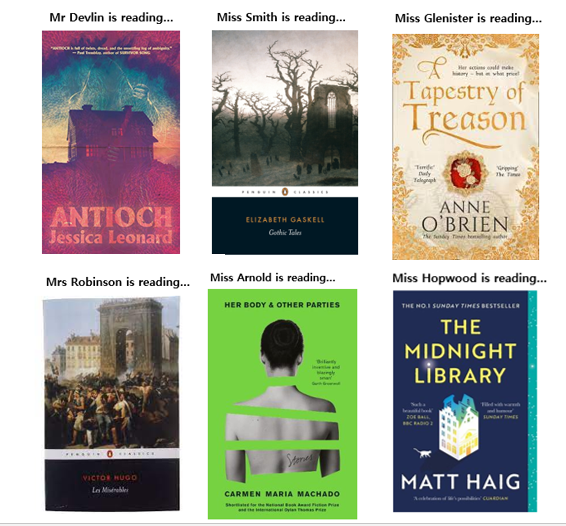 HEnglishdept's tweet photo. Happy #FictionFriday! What are you #reading this week? Have you found anything #new? Do you have any #recommendations for us? Have a look at what your #teachers are reading below! 📚📚📚 https://t.co/h0MLb3EqPp