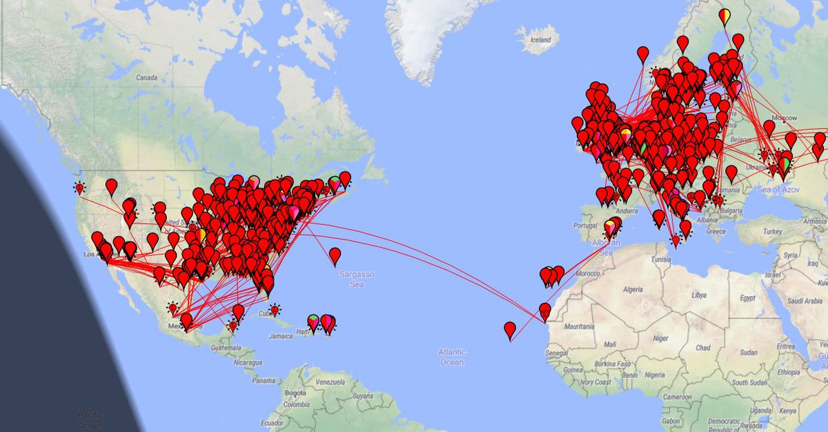 Reasonable opening to NA on 6m! I'm the only one making it across the Atlantic so far! #5T5PA #sporadicE #50MHz #6mband #hamradio #hamr