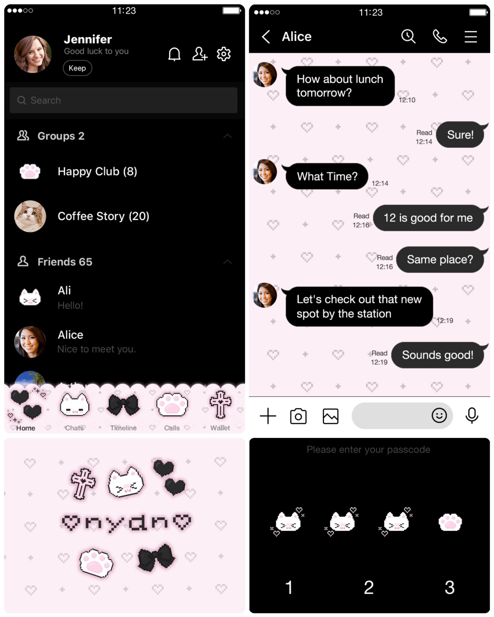 Minonyan Line着せかえ スタンプ 絵文字 Line着せかえ 量産型や地雷系の方におすすめなドット絵の可愛いlineきせかえ よろしくお願いします ᴗ ᴗ T Co Jiczvbokyn 地雷女子と繋がりたい 量産型ヲタクさんと繋がり