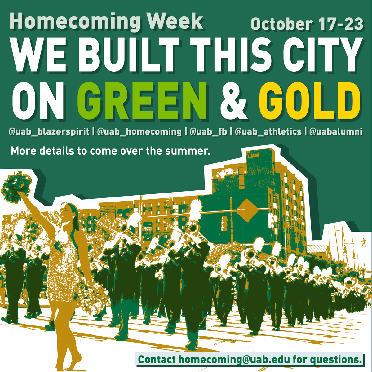 💚🏙️💛 Save the date for HOCO 2021!