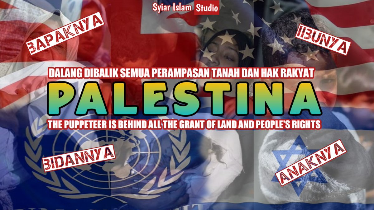ChannelSyiar's tweet image. FAKTA ❗Inilah Dalang Dibalik Semua Perampasan Tanah dan Hak Rakyat Palestina
السَّلاَمُ عَلَيْكُمْ وَرَحْمَةُ اللهِ وَبَرَكَاتُهُ

Amrik: ibunya 
Inggris: bapaknya
Pbb: bidannya
Israel: anaknya

Mau tau penjelasannya? Simak video ini sampai habis ya sob

youtu.be/iMbI7pVn5IQ