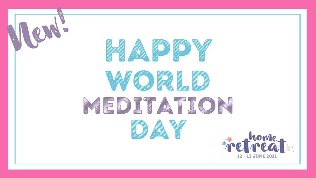Mindful Movement on World Meditation Day 🧘🏼‍♀️ - mailchi.mp/mindfullivings…

Enjoy a taster of our Home Retreat on 12-13 June, with free meditation practices...

#worldmeditationday #mindfulmovement #mindfulness #meditation #homeretreat #mindfullivingshow