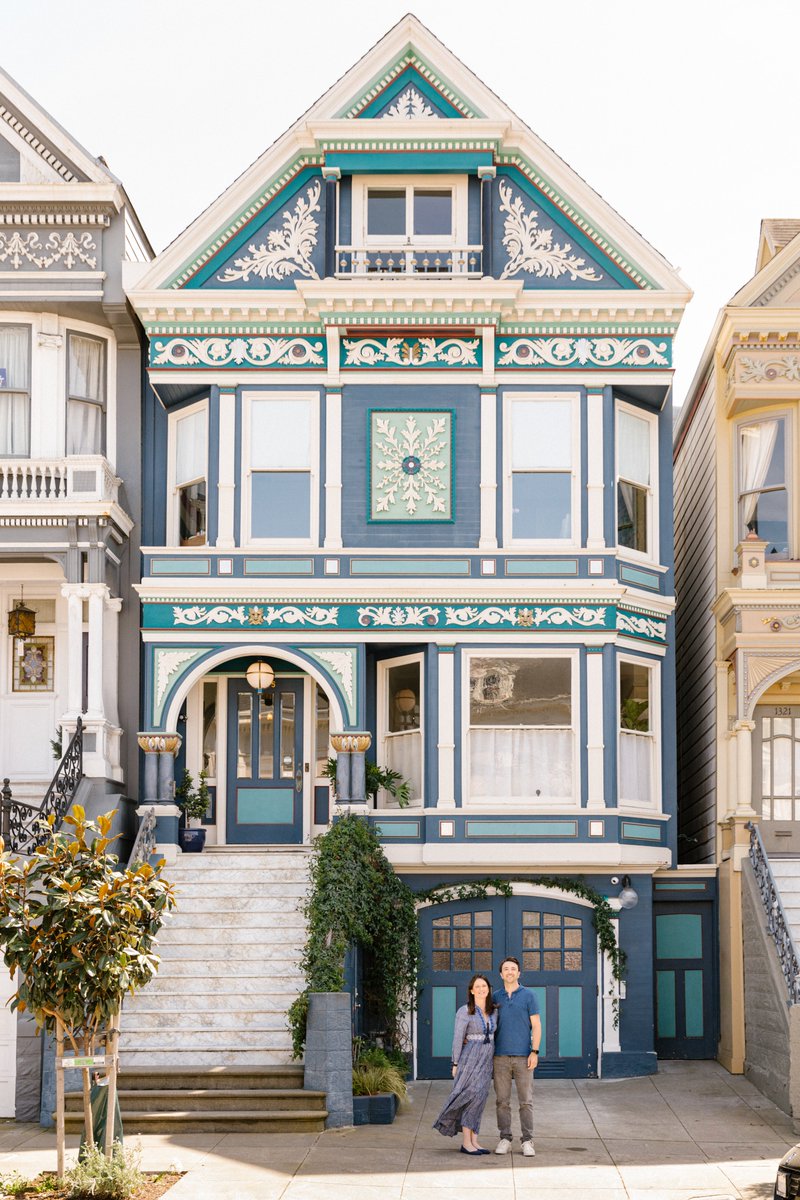 WSJRealEstate's tweet photo. Aimée Leifer and her husband bought the Winter house in Upper Haight for $2.625 million in 2016. A 13-month reno kept most of the original footprint while adding a new foundation, plumbing, heating and electrical, plus an major remodel of the kitchen. https://t.co/q18zkwemCy https://t.co/yj0QlHCHxp