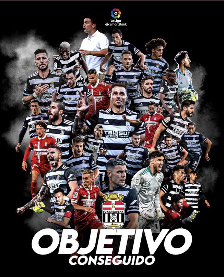 2 años difíciles pero que no podían terminar de mejor manera, ascenso y permanencia!!!!!!
Gracias al trabajo y el esfuerzo de todos se ha conseguido!!!!!
Club + Afición + Equipo 💪💪💪 <a href="/FCCartagenasad/">Sevilla Fútbol Club</a>