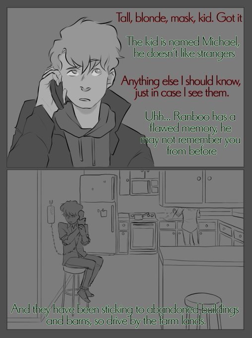 Detroit Become Human au (chapter 3 part 1.4) (cw: violence, blood) 