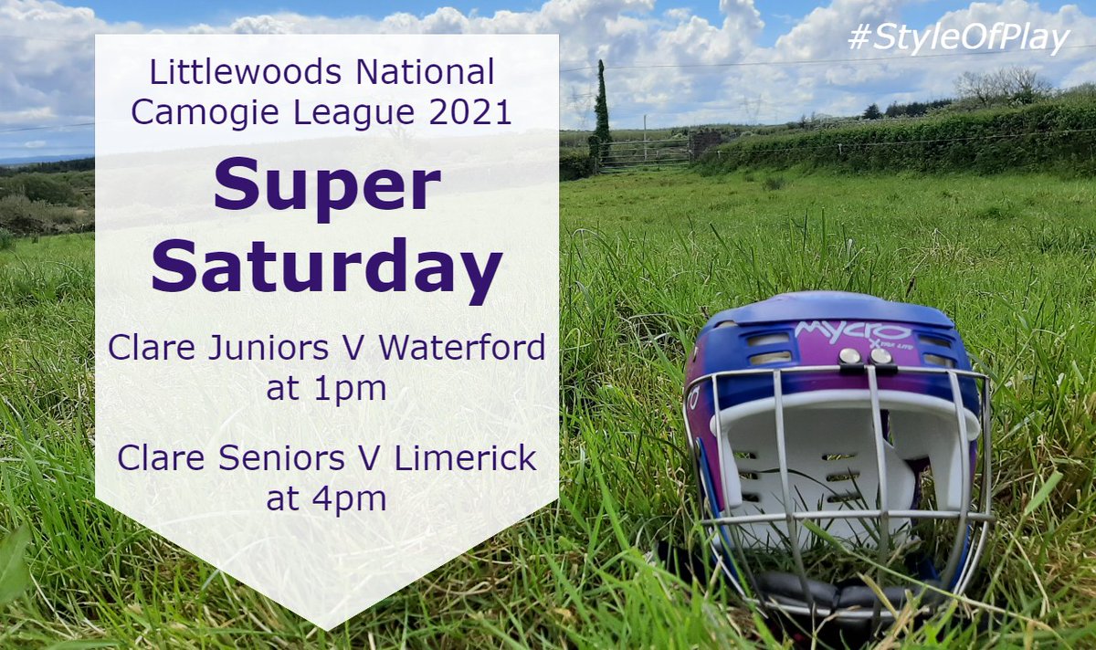 This youtu.be/nhQ8zw2jY2U is the link for 
@ClareCamogie v @LimCamogie in the @LWI_GAA
division 1 @OfficialCamogie league on Saturday in Fr McNamara Park. Coverage from 4.15pm with a 4.30pm throw-in. @EiElectronics #StyleOfPlay