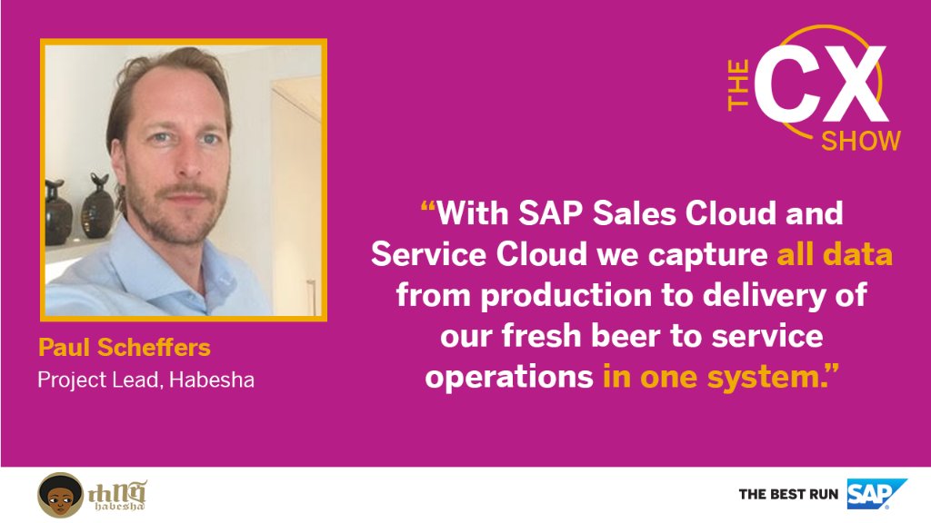 SAP_CX's tweet image. Fresh beer anyone? Habesha Breweries have you covered with smart planning of production and delivery: sap.to/6010yBISr
#TheCXShow #SAPSalesCloud #SAPServiceCloud
