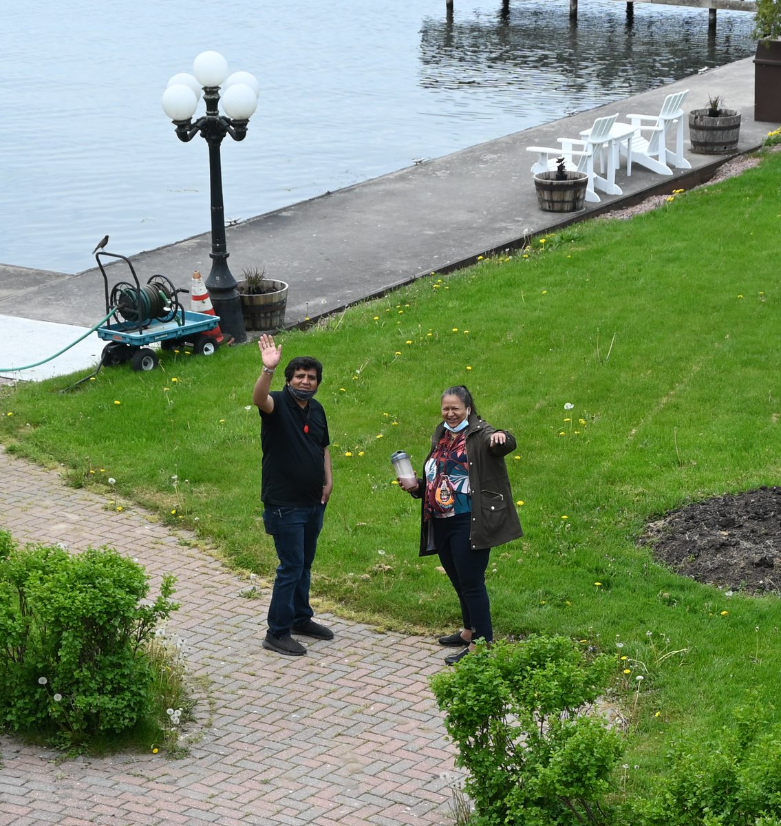 All hands have been on deck getting our gardens ready for a sunny summer season. Thank you Paul Doornbos &amp; Thornbusch Landscaping and Nancy's Greenhouse. Even a new herb garden for fresh,local ingredients #supportlocal <a href="/Thornbusch/">Paul Doornbos</a>  @nancysgreenhouse