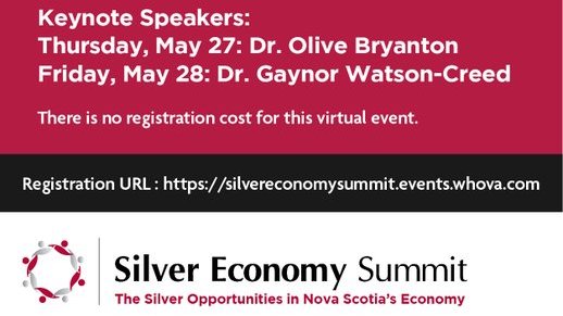 REGISTRATION IS OPEN!!! 
The #SilverEconomySummit is happening May 27-28!!! This free virtual event will help you gain an understanding of the trends, needs, interests and opportunities within our aging population. Learn more and register at whova.com/web/sesft_2021….