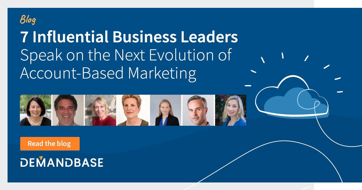 With 50%+ B2B marketers using ABM & 80% planning increased budgets, what's the next evolution? Get answers from ABM experts @robleavitt @slosee @masha3003 @RuthPStevens @kerrileevogel @joel_b2beditor @PamDidner here: bit.ly/3hHOeK0 by @justinlevy #ABXGuide #ABX #B2BGTM
