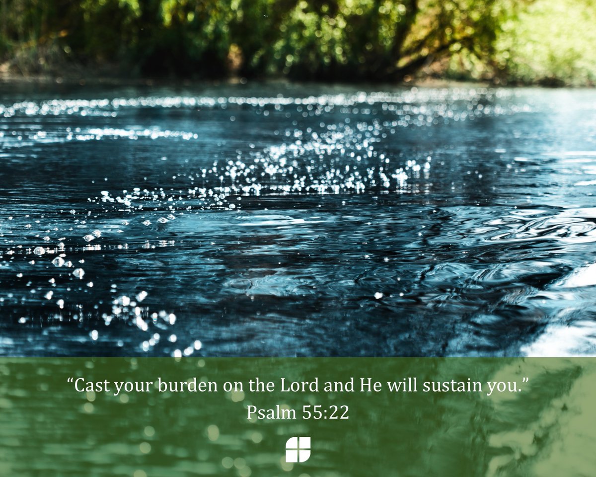 SaintAgnesNews's tweet photo. "Cast your burden on the Lord and He will sustain you." Psalm 55:22 #FridayScripture #castyourburden https://t.co/RC06jmvT1I