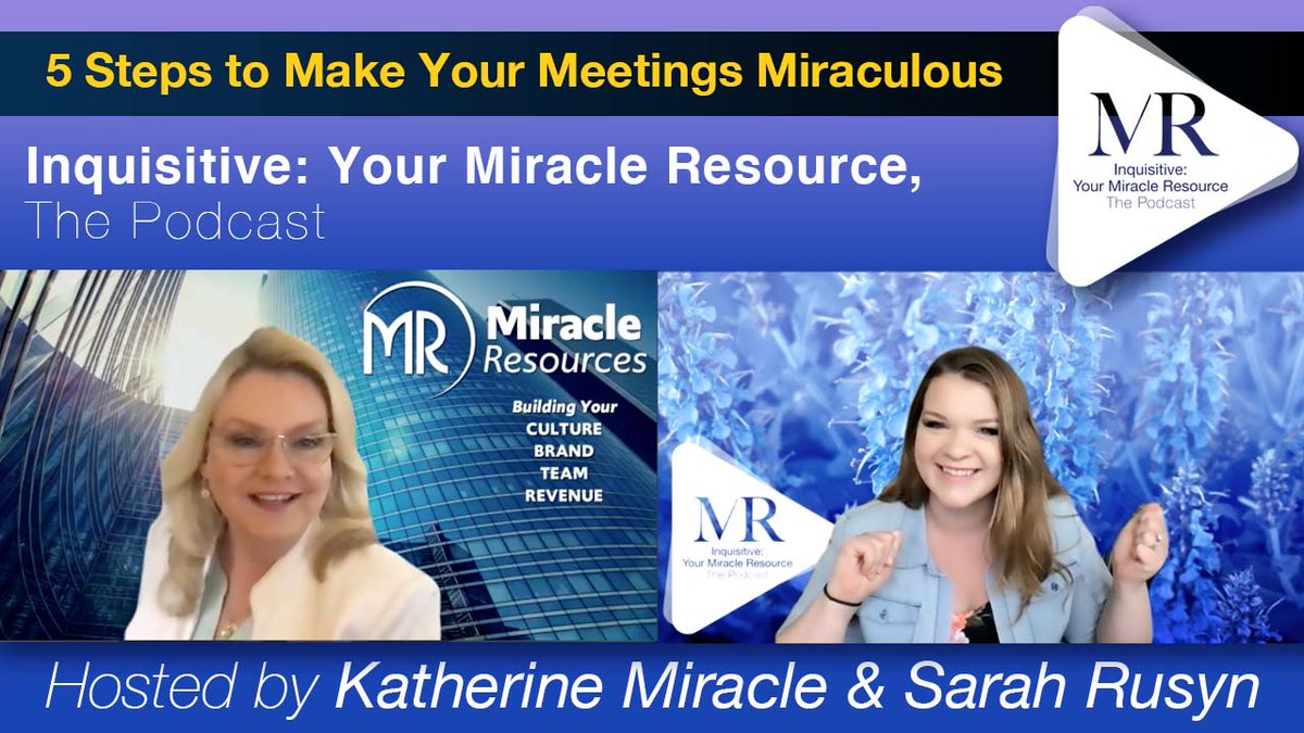 katherinemiracl's tweet photo. No more unproductive, boring, and awkward meetings! 5 Steps to make your meetings miraculous
https://t.co/f2ITBdxwCN

#MiracleResources #BrandTeamRevenueTraining #MeetingPlanner #ConventionPlanner #KeynoteSpeaker #CommunicationConcierge #BeInquisitive #HumanResources #Culture https://t.co/otvgwlJrGo