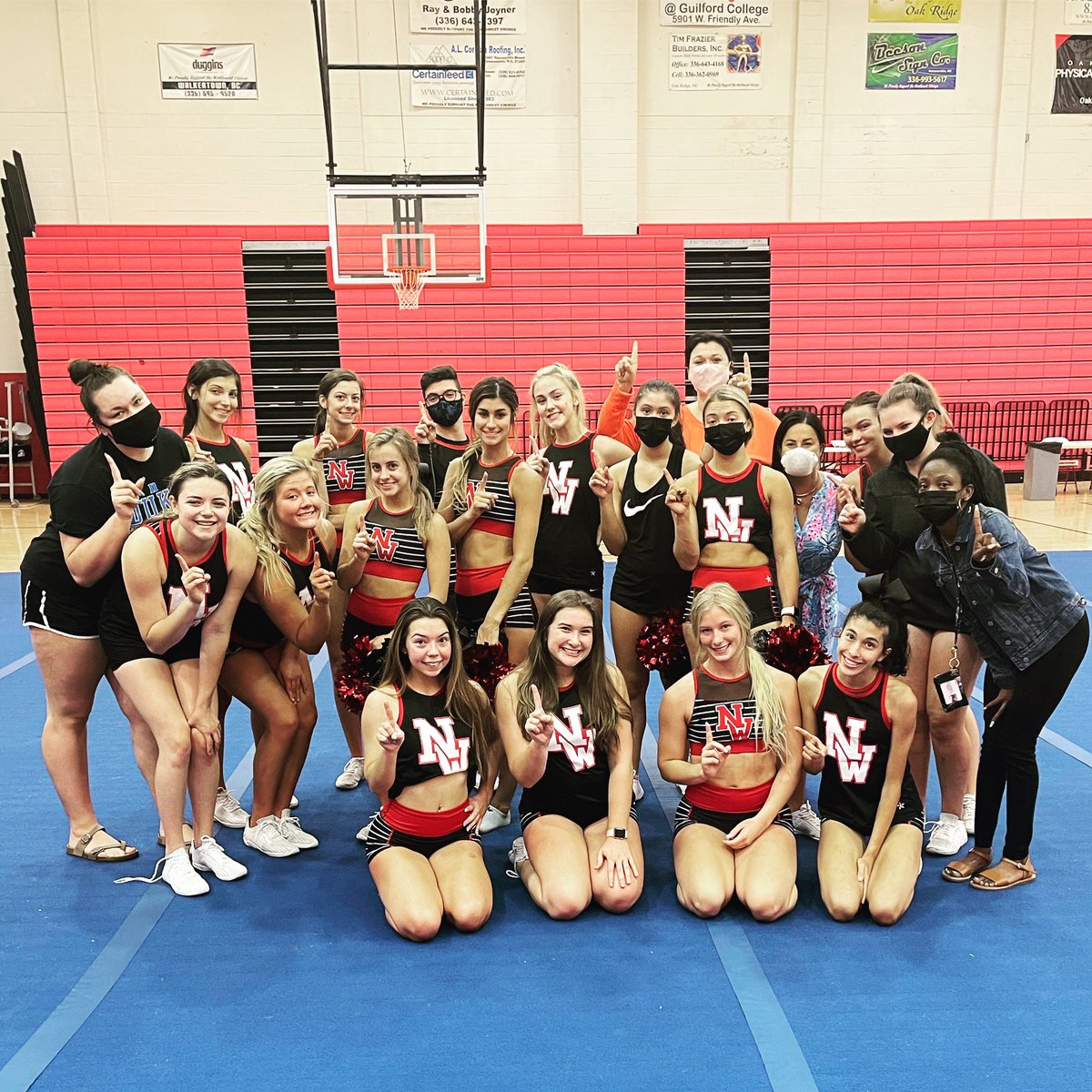 retirednwcheer's tweet image. These seniors will forever be special... they were the first "babies" to win a state championship (and the cup) for NW!  Let's hope they go out the way they came in! Let's go ladies!!! 1 day until states! #riseandshine #lessonsnotlosses