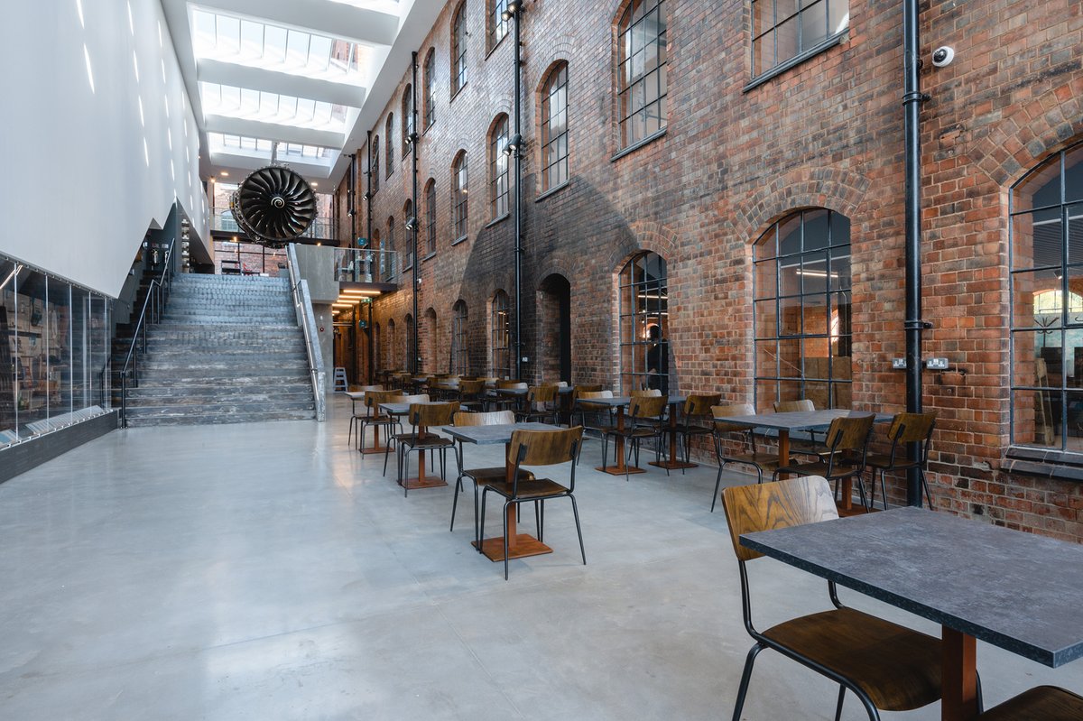 SpellerMetcalfe's tweet photo. Today's the day! The @MuseumofMaking at Derby Silk Mill is now open! A wonderful project to work on alongside the whole alliance team - find out more on our website: https://t.co/yYc7WKAIuR https://t.co/obXjfLk1em