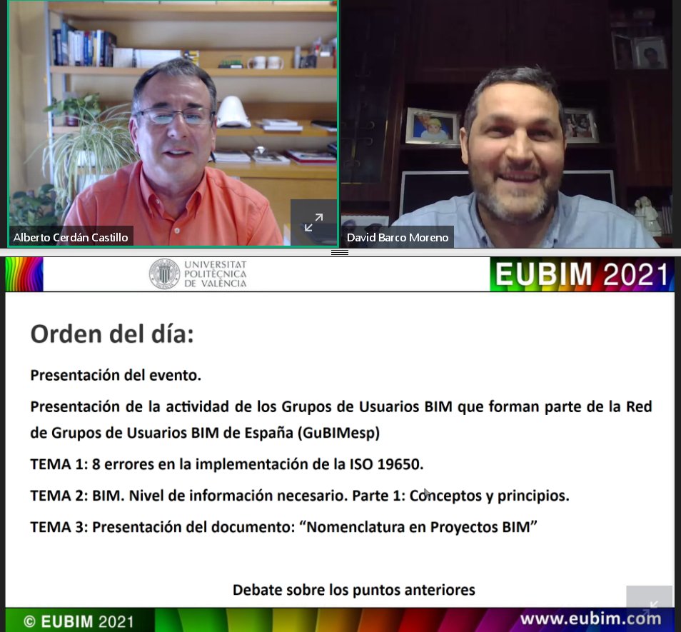 Empieza nuestro gran evento <a href="/_eubim/">EUBIM ® Congreso Internacional BIM</a> , lastima la noticia de que no tendremos evento presencial en Septiembre #eubim2021 😞