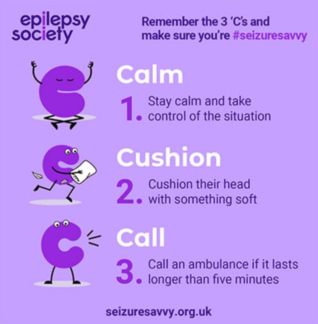 This week is #EpilepsyWeek! Do your best to keep those around you safe by making sure you're #seizuresavvy and ready to support at any moment #Epilepsy #AlwaysReady