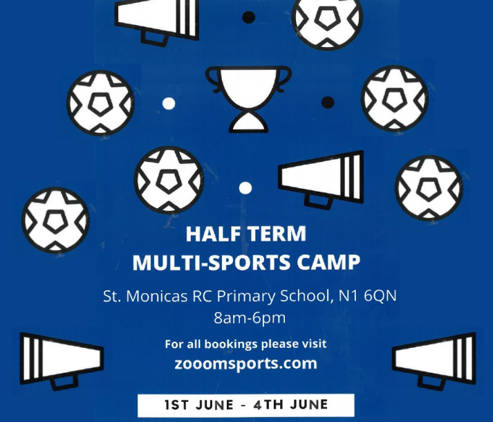 Shoreditch_Park's tweet photo. Looking for some sports fun this half term? Have a look at this fantastic Half Term Multi-Sports camp held at @StMonicas_N1 - booking on https://t.co/MbRYKsQzjp https://t.co/XkEAqPhb4M