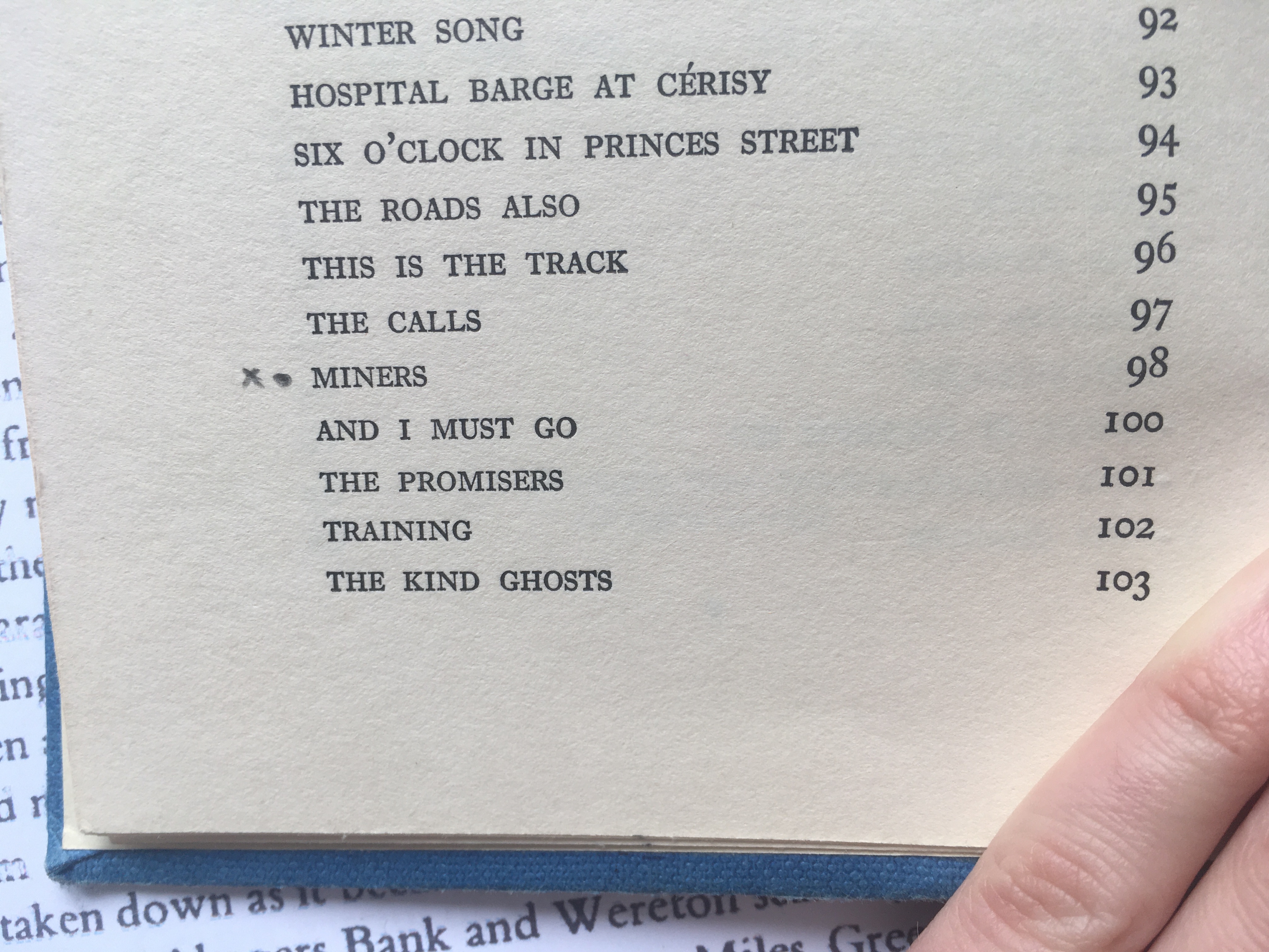 Download Lizzie Hibbert On Twitter I M Writing About Wilfred Owen S Miners 1918 Today Which I Am Delighted To Find My 14 Year Old Dad Marked Up As One Of His Favourites In This Copy Of