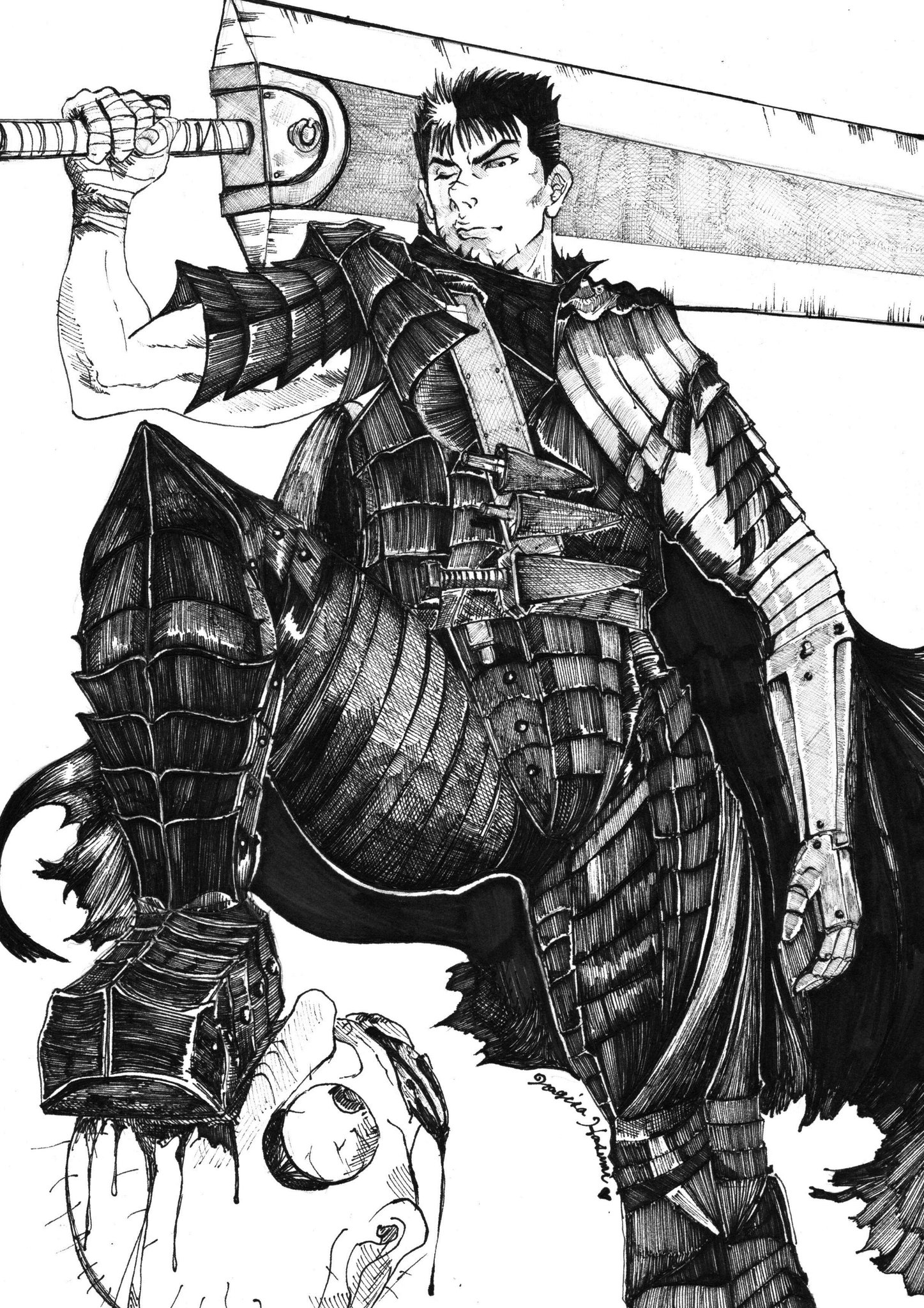 蓮実 汀彩 12 17 銀座 R4 5月 大阪 R4 6月 ベルセルク 三浦建太郎 Fanart イラスト好きな人と繋がりたい Berserk 後は俺に任せとけ T Co Rm56cta9gg Twitter